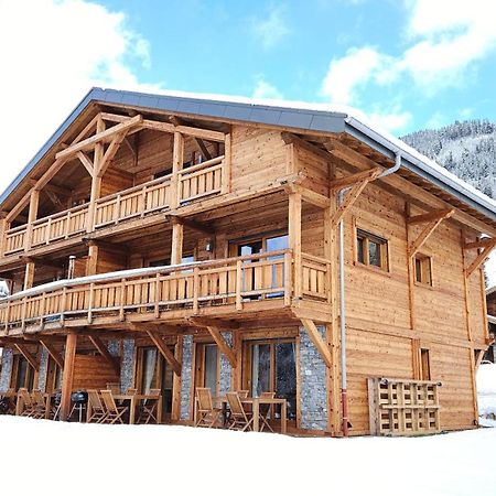 Demi-Chalet Vadel La Panthiaz 15 Pers 5 Chambres Abondance Zewnętrze zdjęcie