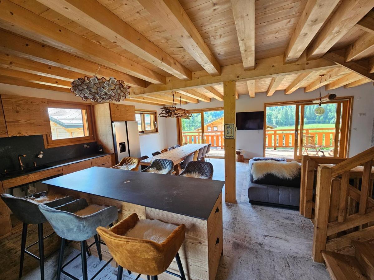 Demi-Chalet Vadel La Panthiaz 15 Pers 5 Chambres Abondance Zewnętrze zdjęcie