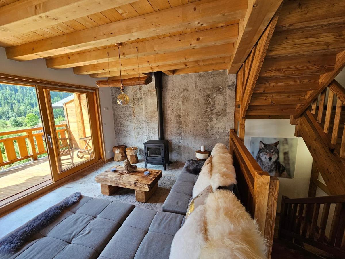 Demi-Chalet Vadel La Panthiaz 15 Pers 5 Chambres Abondance Zewnętrze zdjęcie