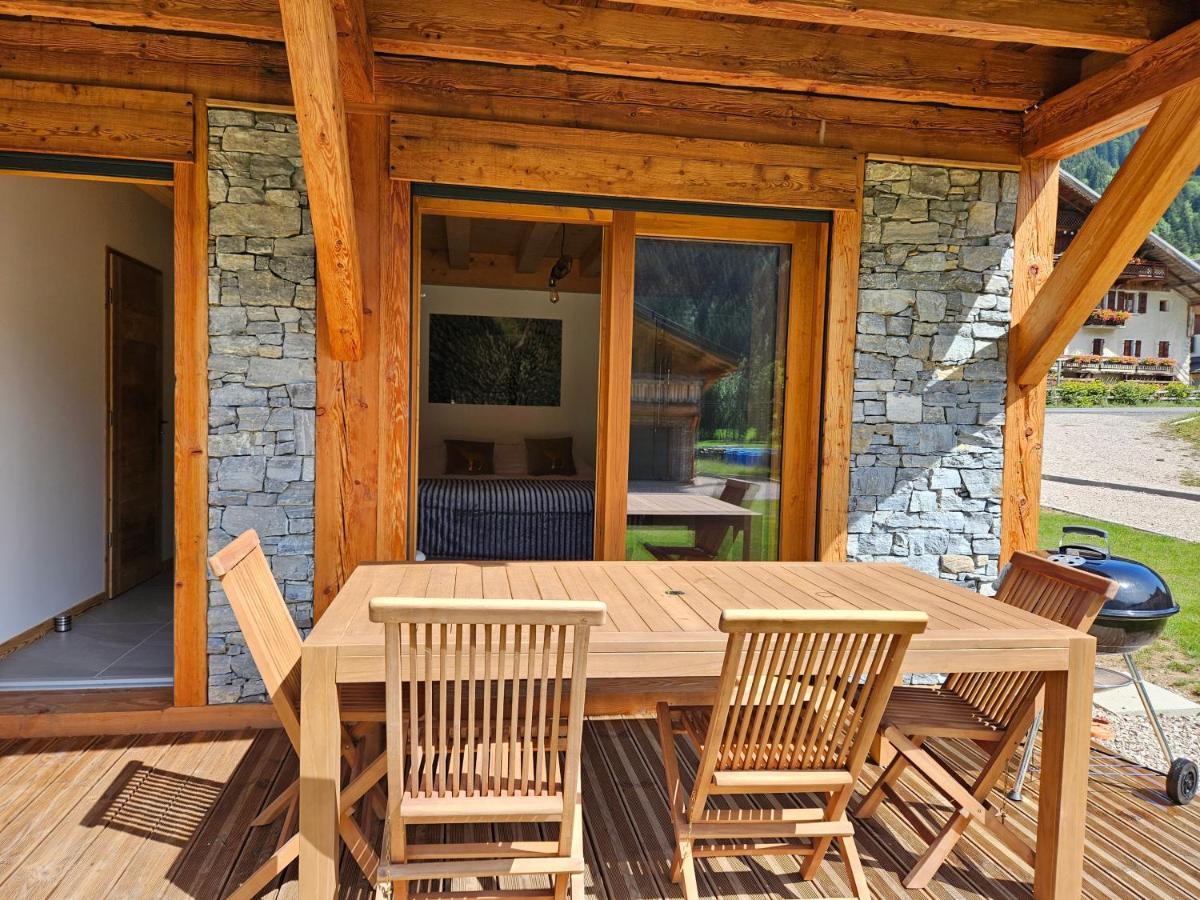 Demi-Chalet Vadel La Panthiaz 15 Pers 5 Chambres Abondance Zewnętrze zdjęcie