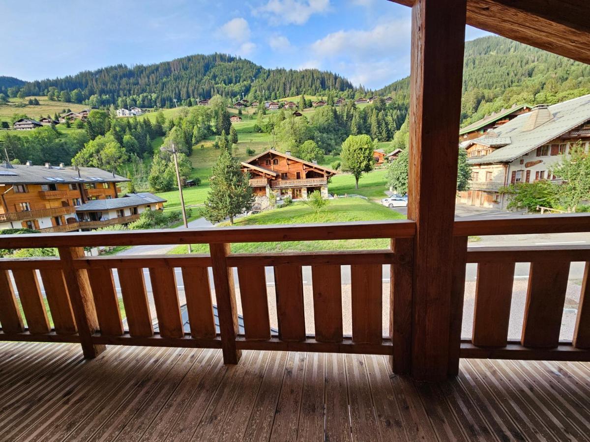 Demi-Chalet Vadel La Panthiaz 15 Pers 5 Chambres Abondance Zewnętrze zdjęcie