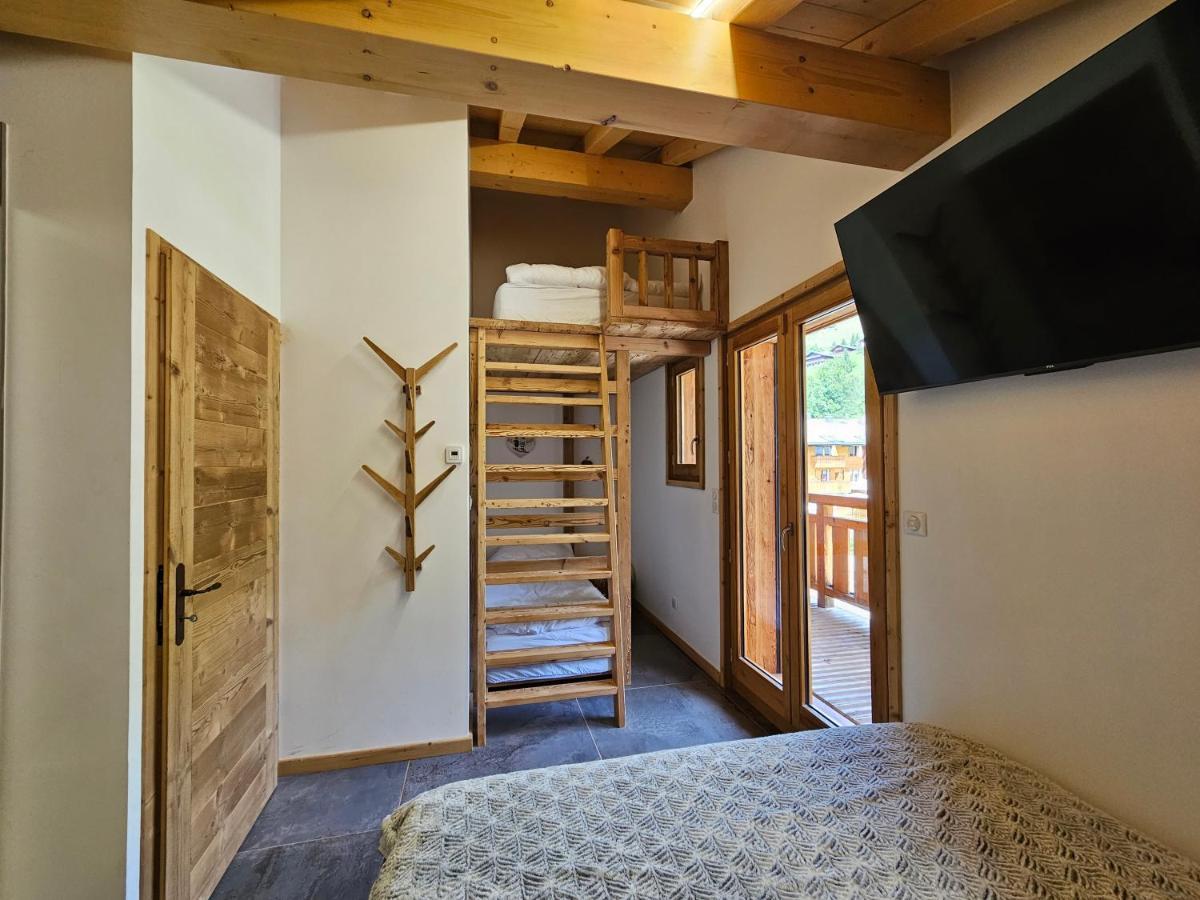 Demi-Chalet Vadel La Panthiaz 15 Pers 5 Chambres Abondance Zewnętrze zdjęcie