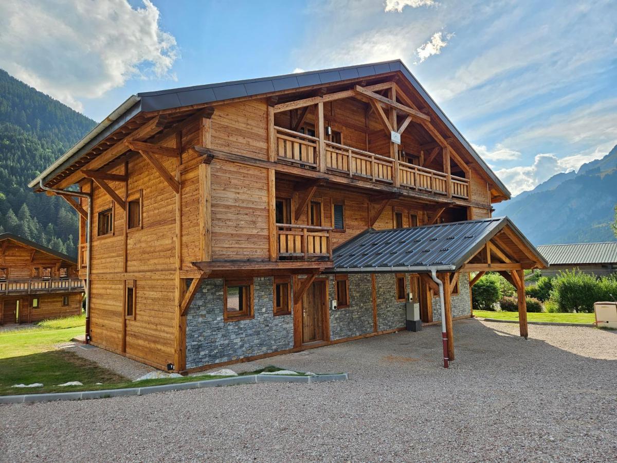 Demi-Chalet Vadel La Panthiaz 15 Pers 5 Chambres Abondance Zewnętrze zdjęcie