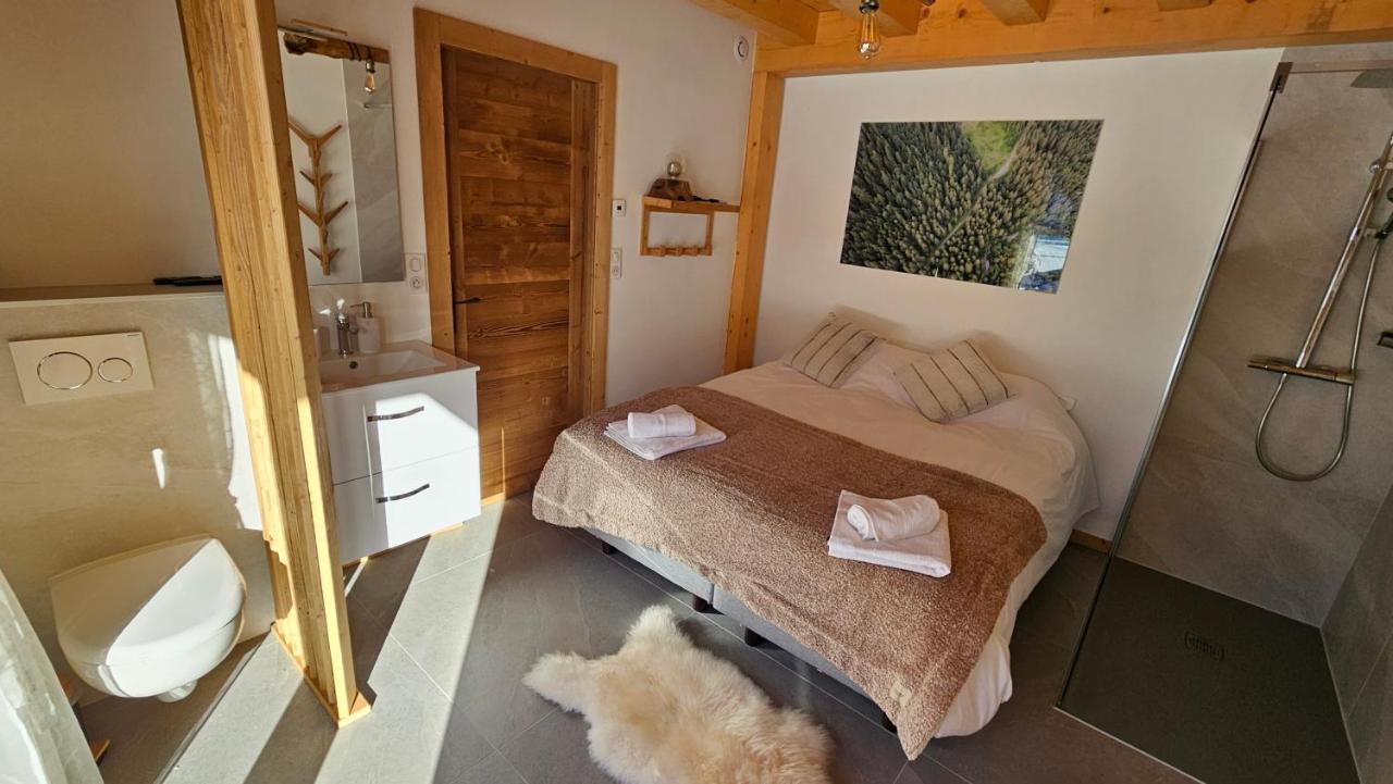 Demi-Chalet Vadel La Panthiaz 15 Pers 5 Chambres Abondance Zewnętrze zdjęcie