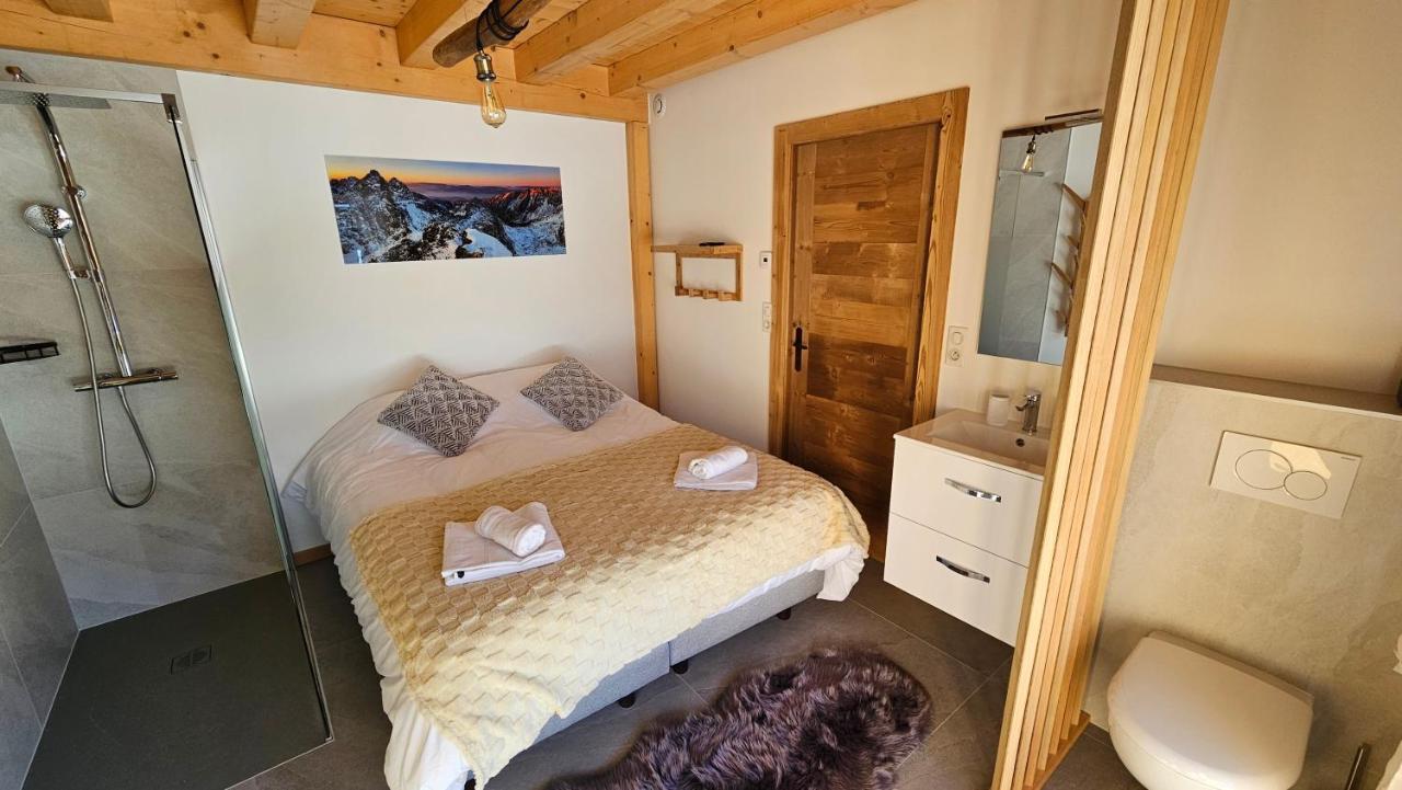 Demi-Chalet Vadel La Panthiaz 15 Pers 5 Chambres Abondance Zewnętrze zdjęcie