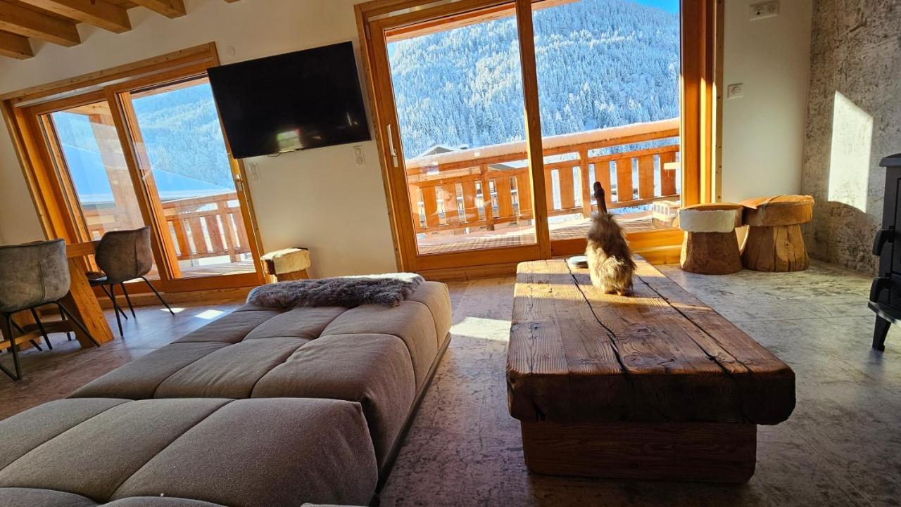 Demi-Chalet Vadel La Panthiaz 15 Pers 5 Chambres Abondance Zewnętrze zdjęcie
